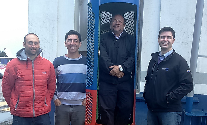 Académicos en ASMAR Talcahuano - Travesía Oceánica 2015