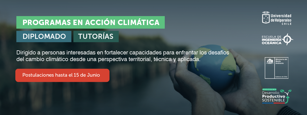 Baner del Diplomado en acción climática